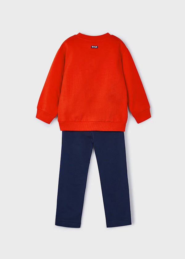 Mayoral Geometric Motif Tracksuit
