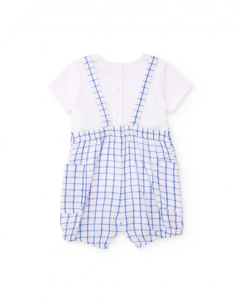 Tuc Tuc Overalls and T-Shirt Set