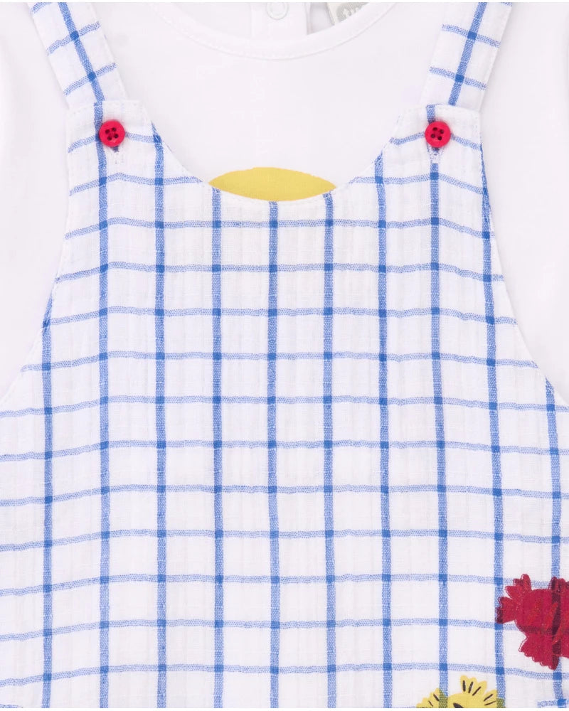 Tuc Tuc Overalls and T-Shirt Set