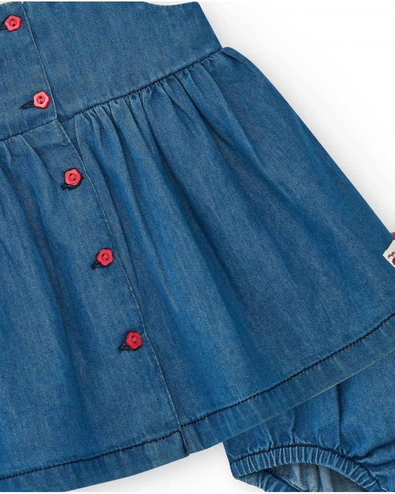 Tuc Tuc Denim Dress