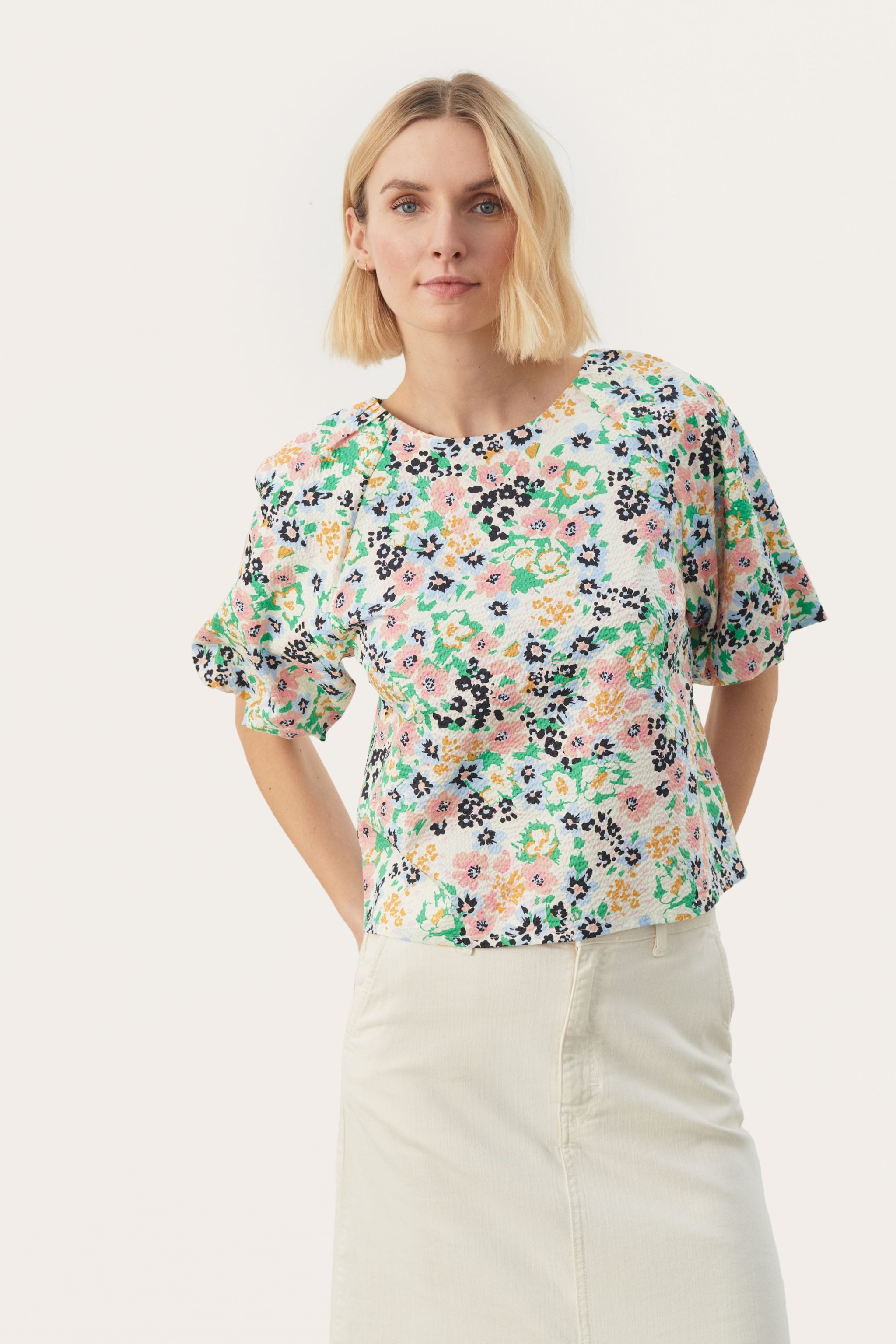 Part Two Estermarine Blouse , Blue