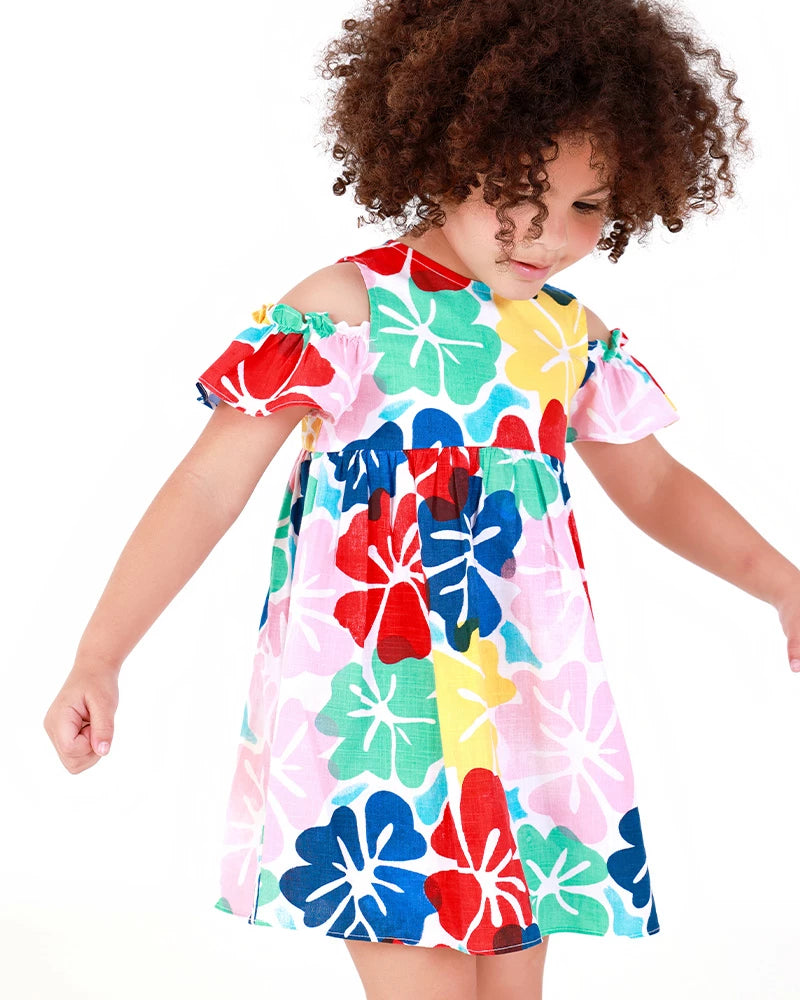 Tuc Tuc Floral Print Dress