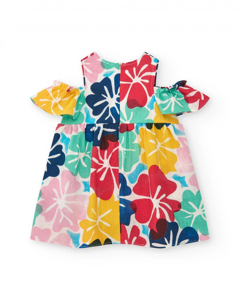 Tuc Tuc Floral Print Dress
