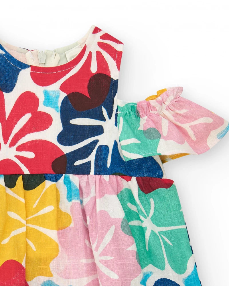 Tuc Tuc Floral Print Dress