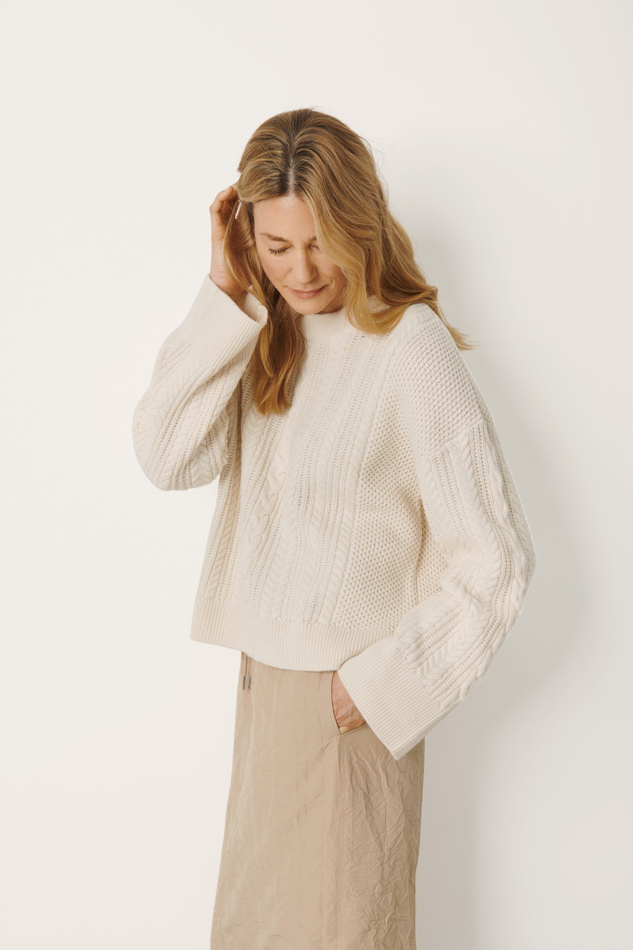 Part Two Florcita Jumper , Whitecap Gray