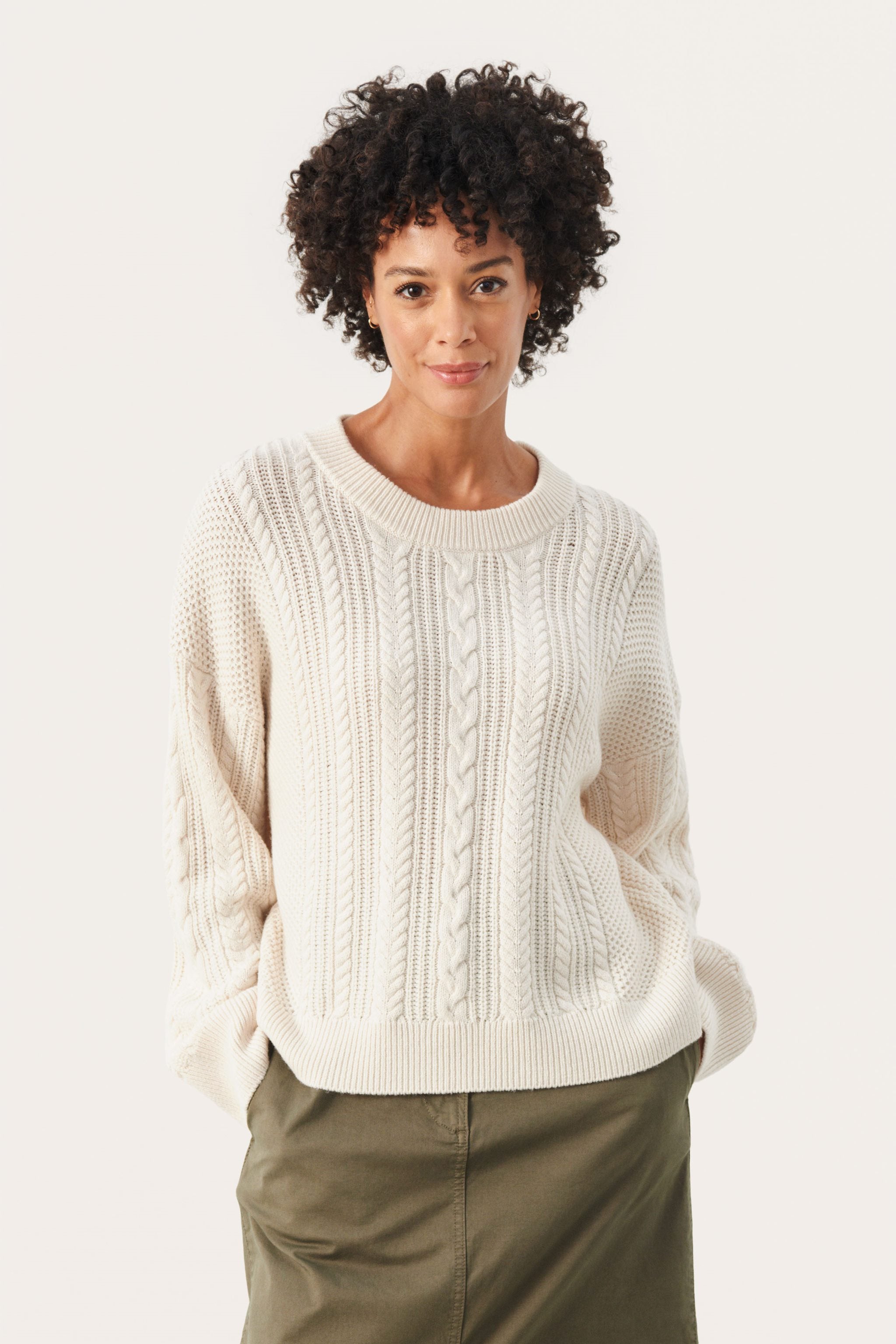 Part Two Florcita Jumper , Whitecap Gray