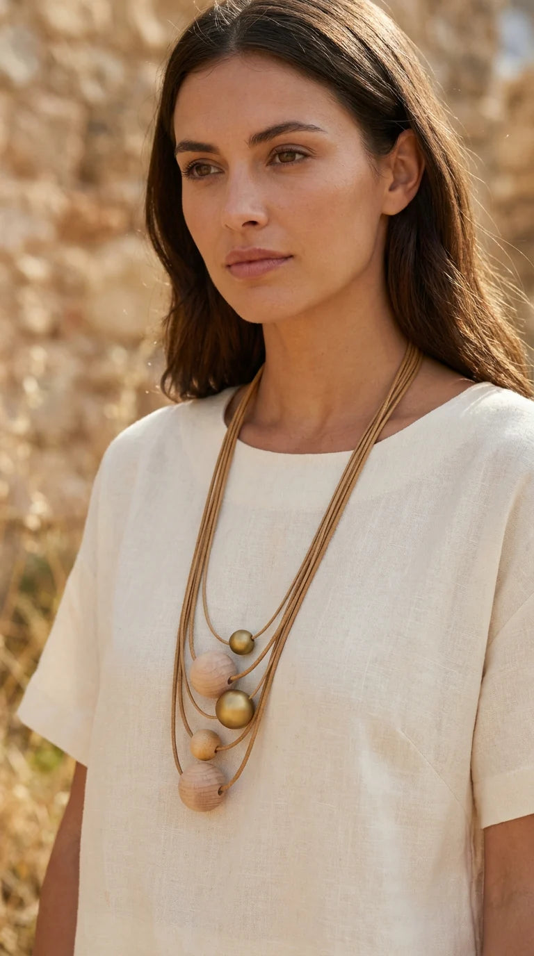 Envy Multi Layer Cord Necklace