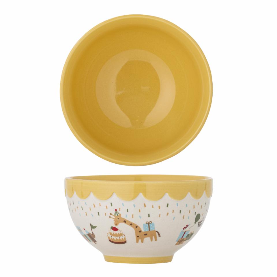 Bloomingville Celebrate Bowl Yellow