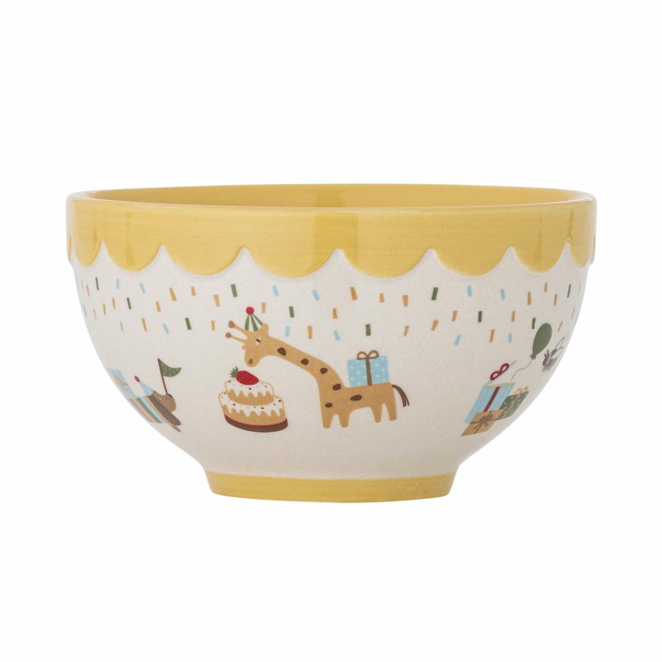 Bloomingville Celebrate Bowl Yellow