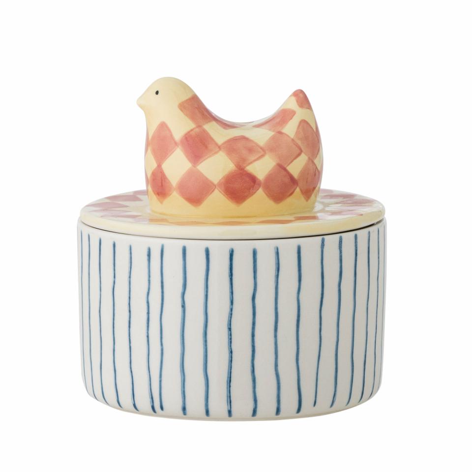 Bloomingville Biona Jar with Lid , Rose