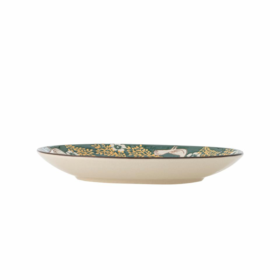 Bloomingville Hezha Plate , Green