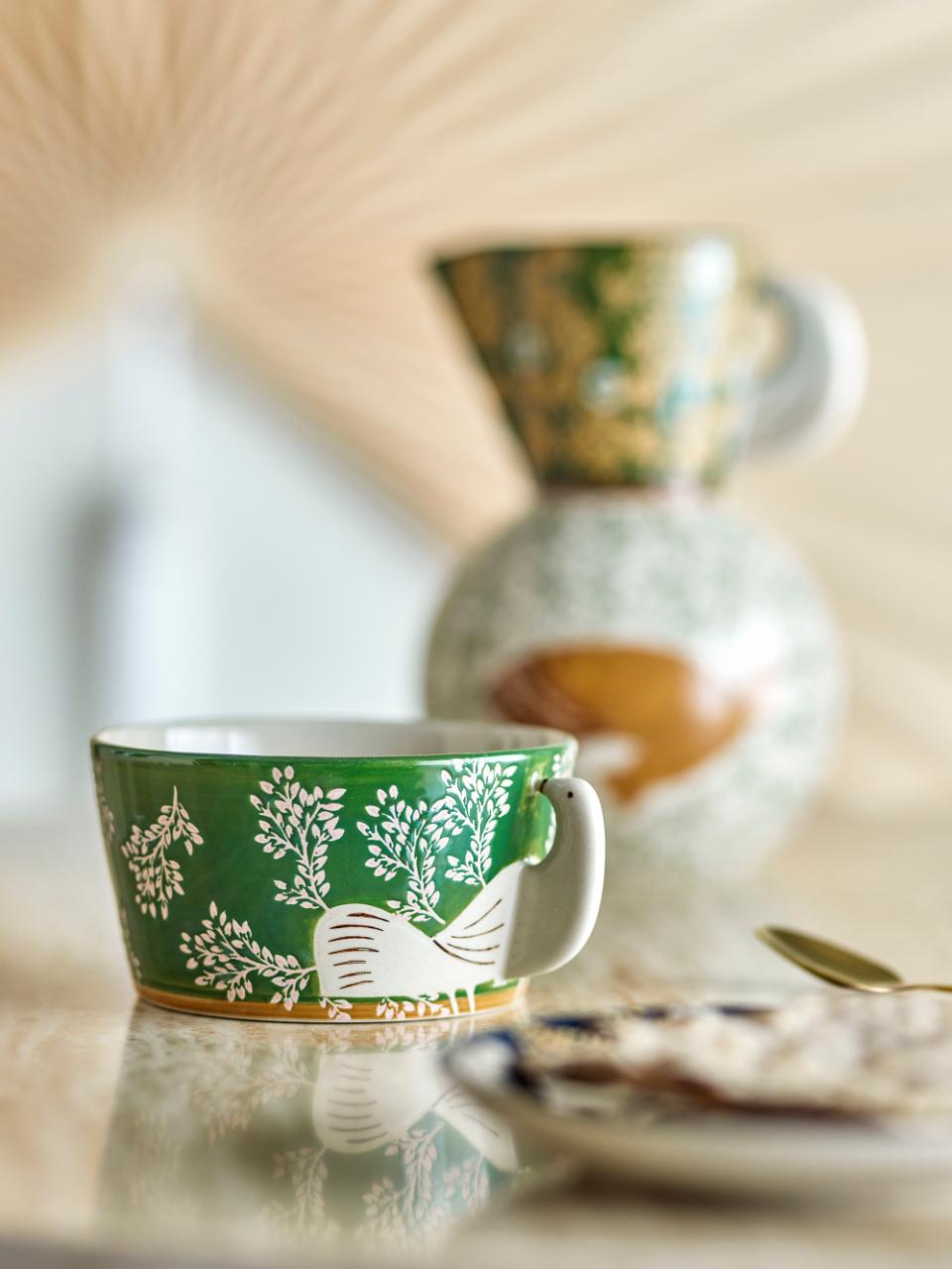 Bloomingville Hezha Bowl Green