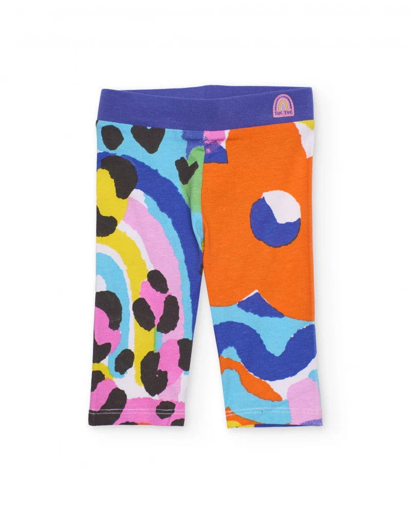 TucTuc Abstract T-Shirt & Leggings Set