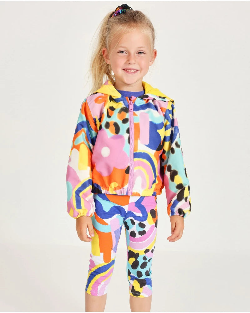 TucTuc Abstract Print Jacket