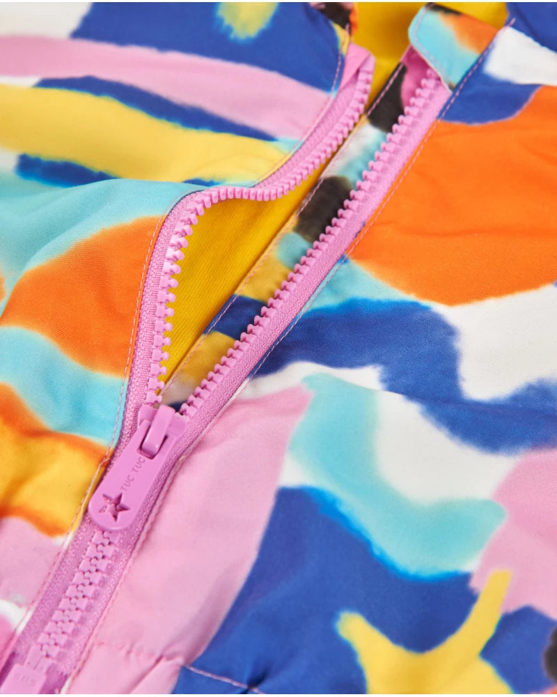 TucTuc Abstract Print Jacket