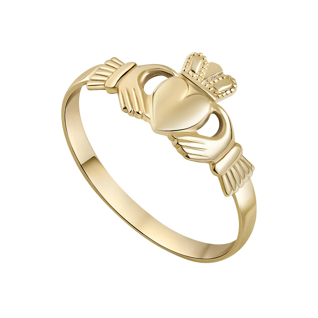 9ct Gold Claddagh Ring