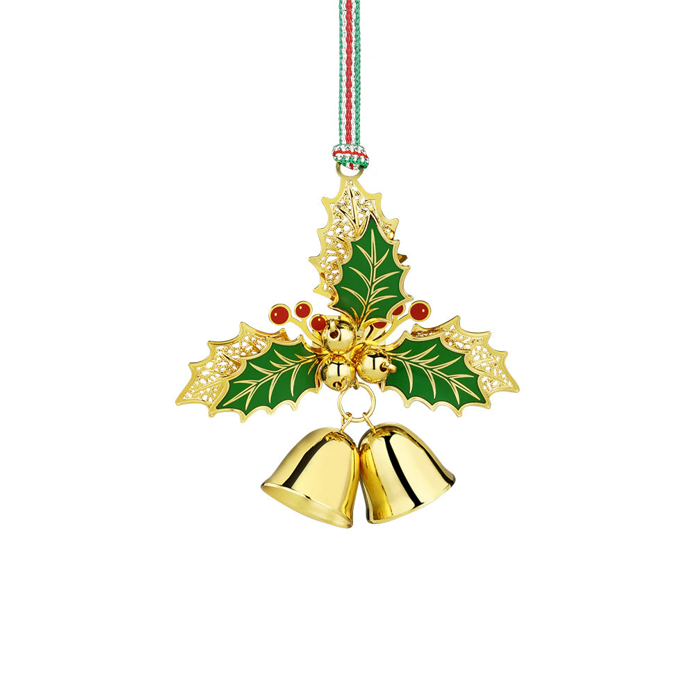 Newbridge Silverware | Holly Bells Christmas Decoration