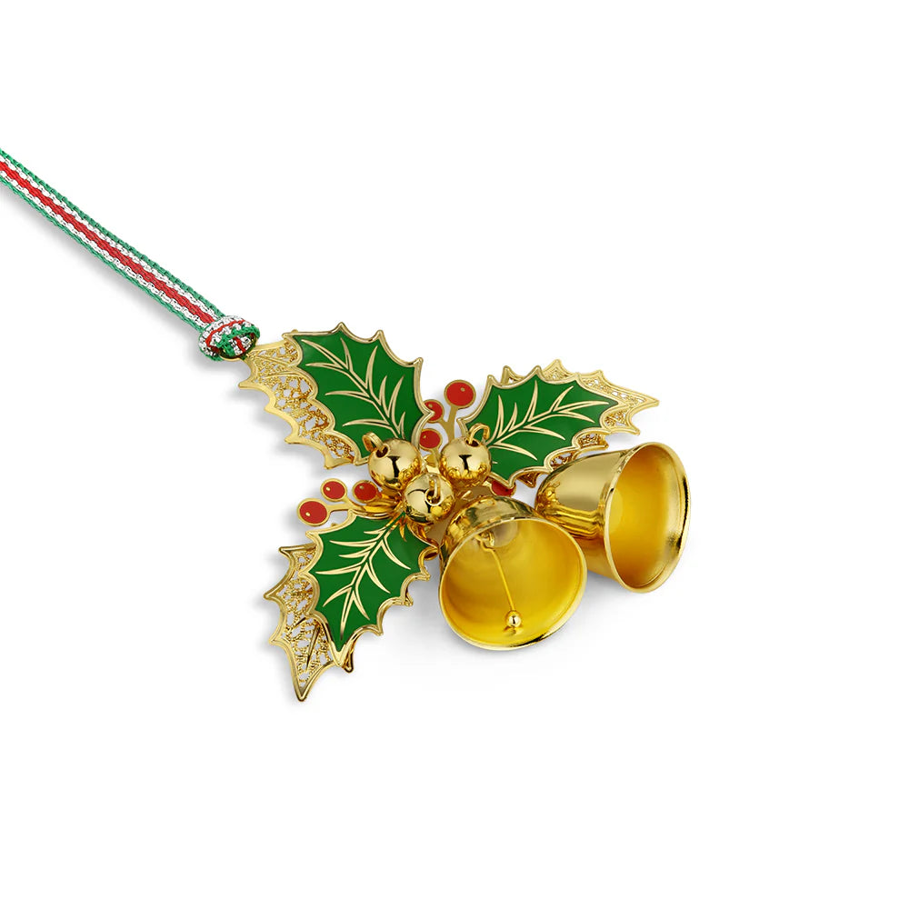 Newbridge Silverware | Holly Bells Christmas Decoration