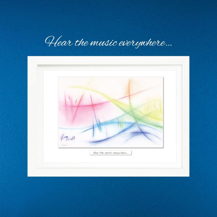 Rita Oates Artist | Hear The Music Frame