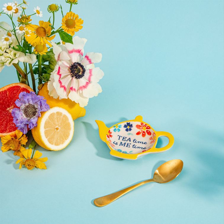Sass and Belle | Folk Floral Tea Bag Tidy