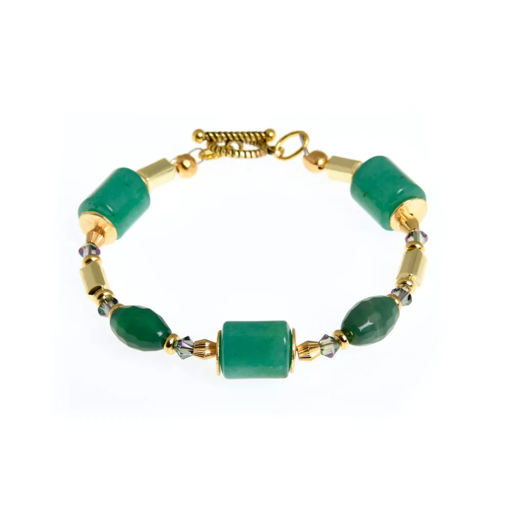 K Kajoux Emeralde Linear Bracelet