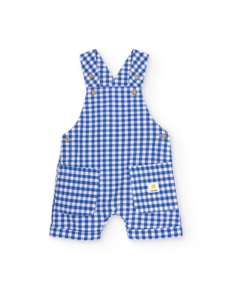 TucTuc Check Dungarees Set