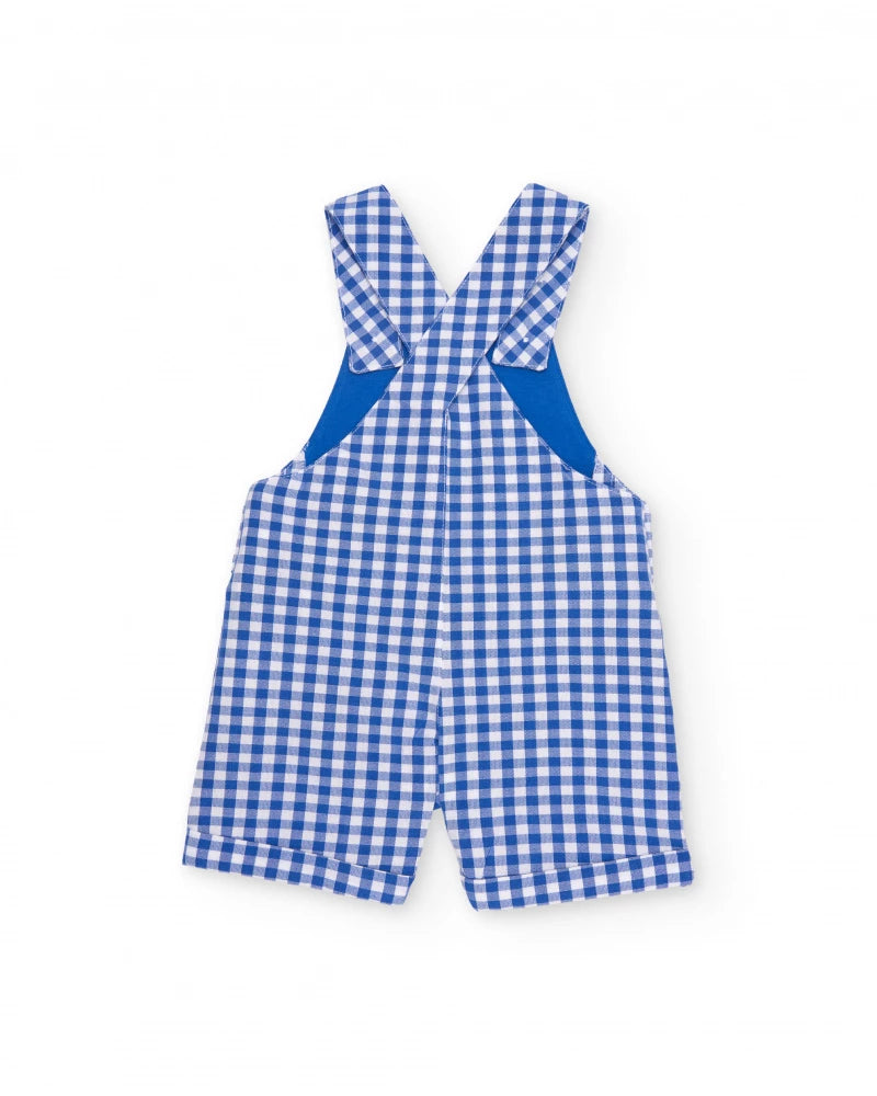 TucTuc Check Dungarees Set