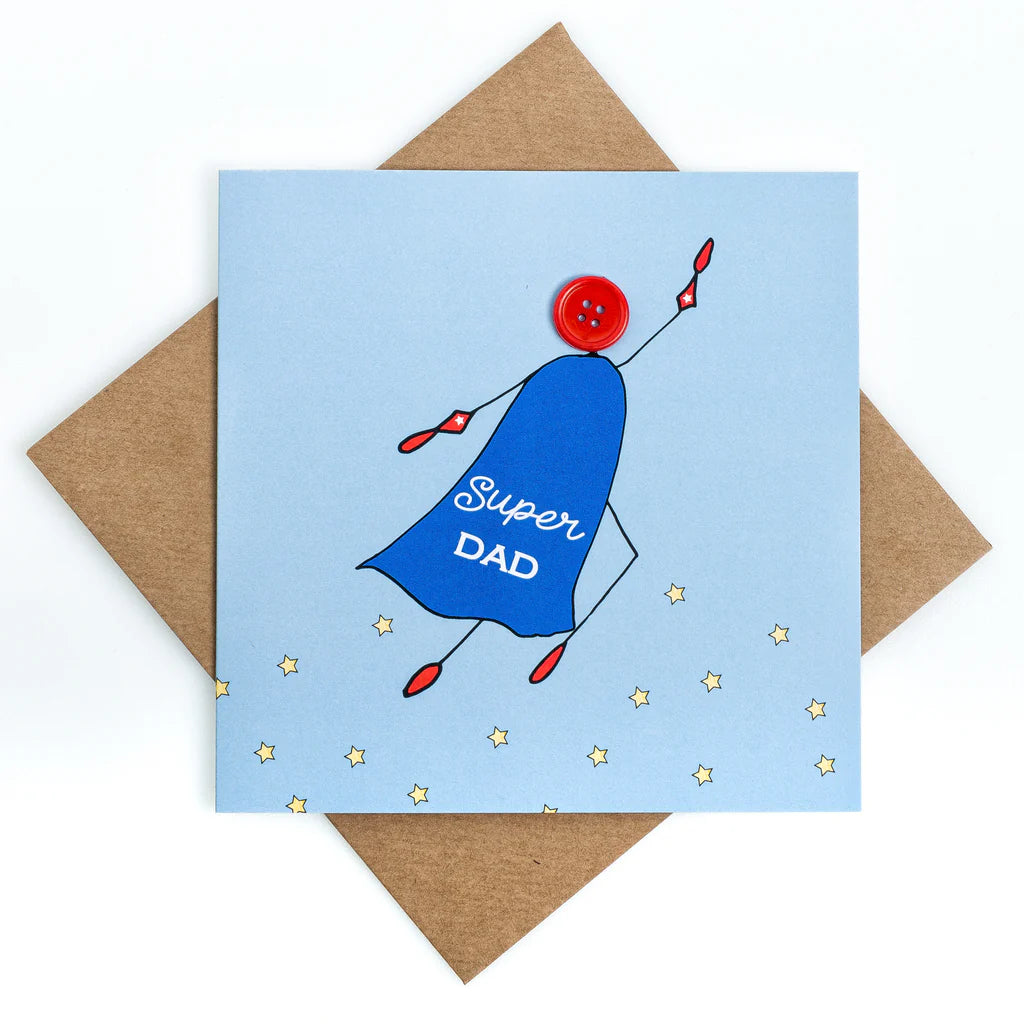 Little Paper Mill Super Dad Card
