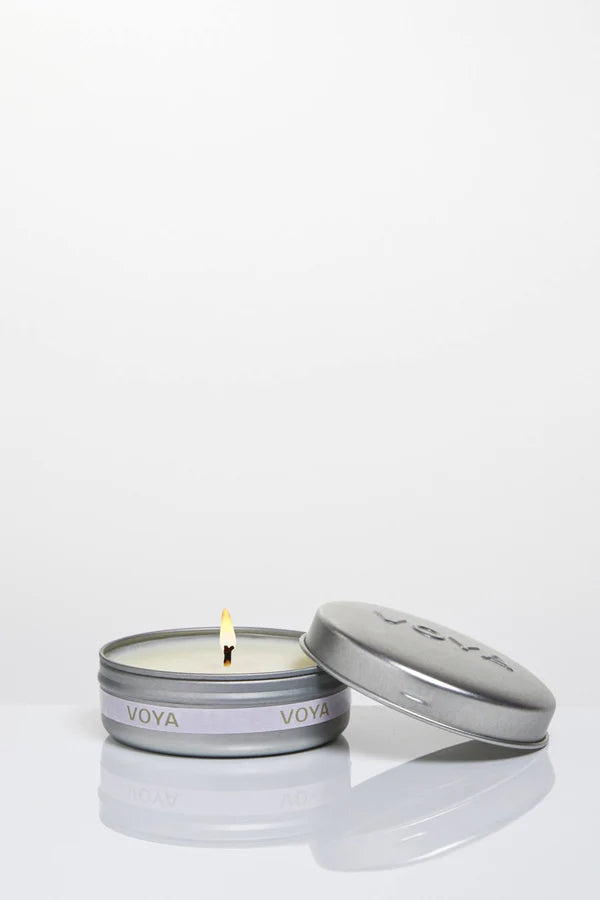 VOYA Lavender, Rose & Camomile Mini Scented Candle