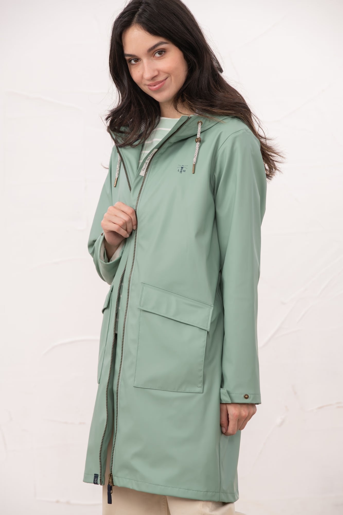 Lighthouse Lucy Long Coat
