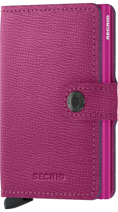 Secrid Miniwallet Crisple , Fuchsia