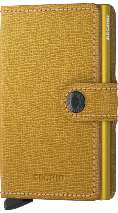 Secrid Miniwallet Crisple , Ochre