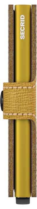 Secrid Miniwallet Crisple , Ochre