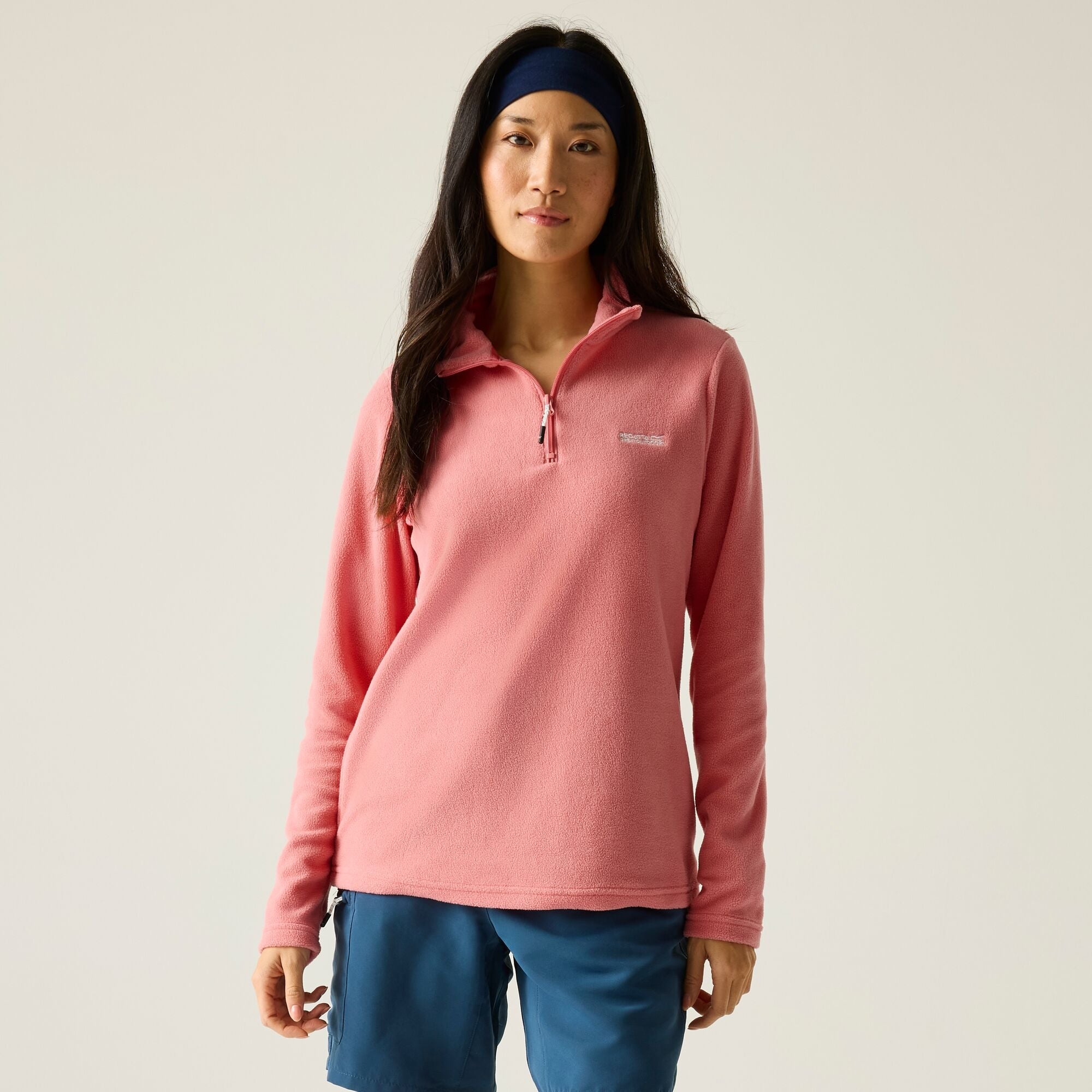 Regatta Peach Pink Sweathart 1/2 Zip Fleece