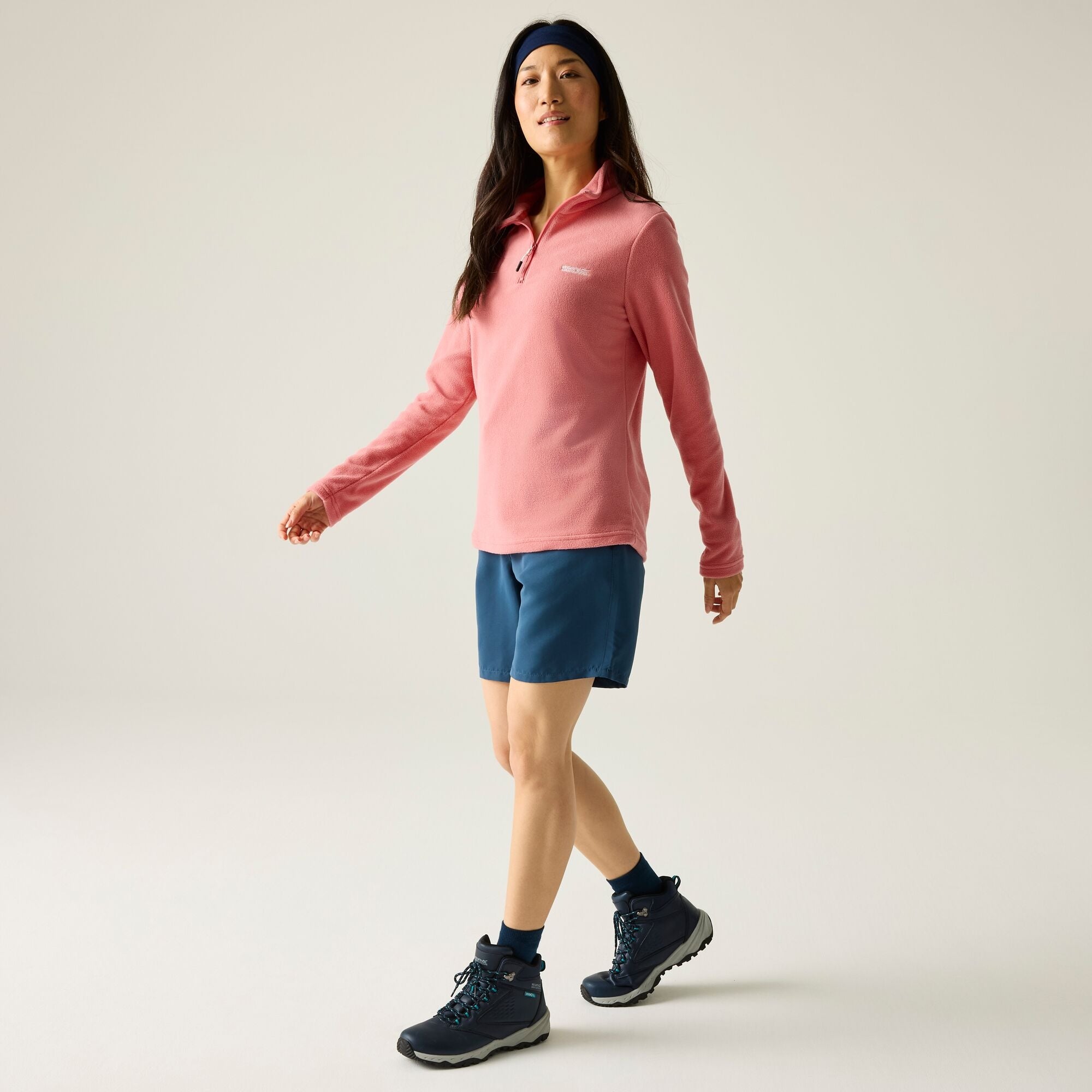 Regatta Peach Pink Sweathart 1/2 Zip Fleece