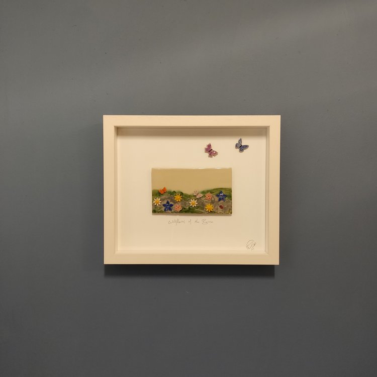 Burren Wildflowers Wall Plaque