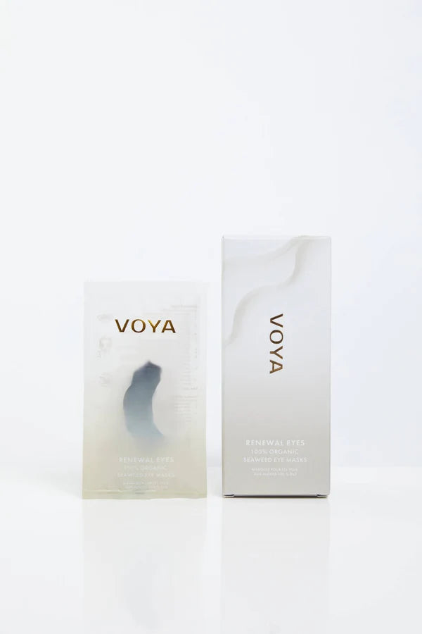 VOYA Renewal Eyes 100% Organic Seaweed Eye Masks