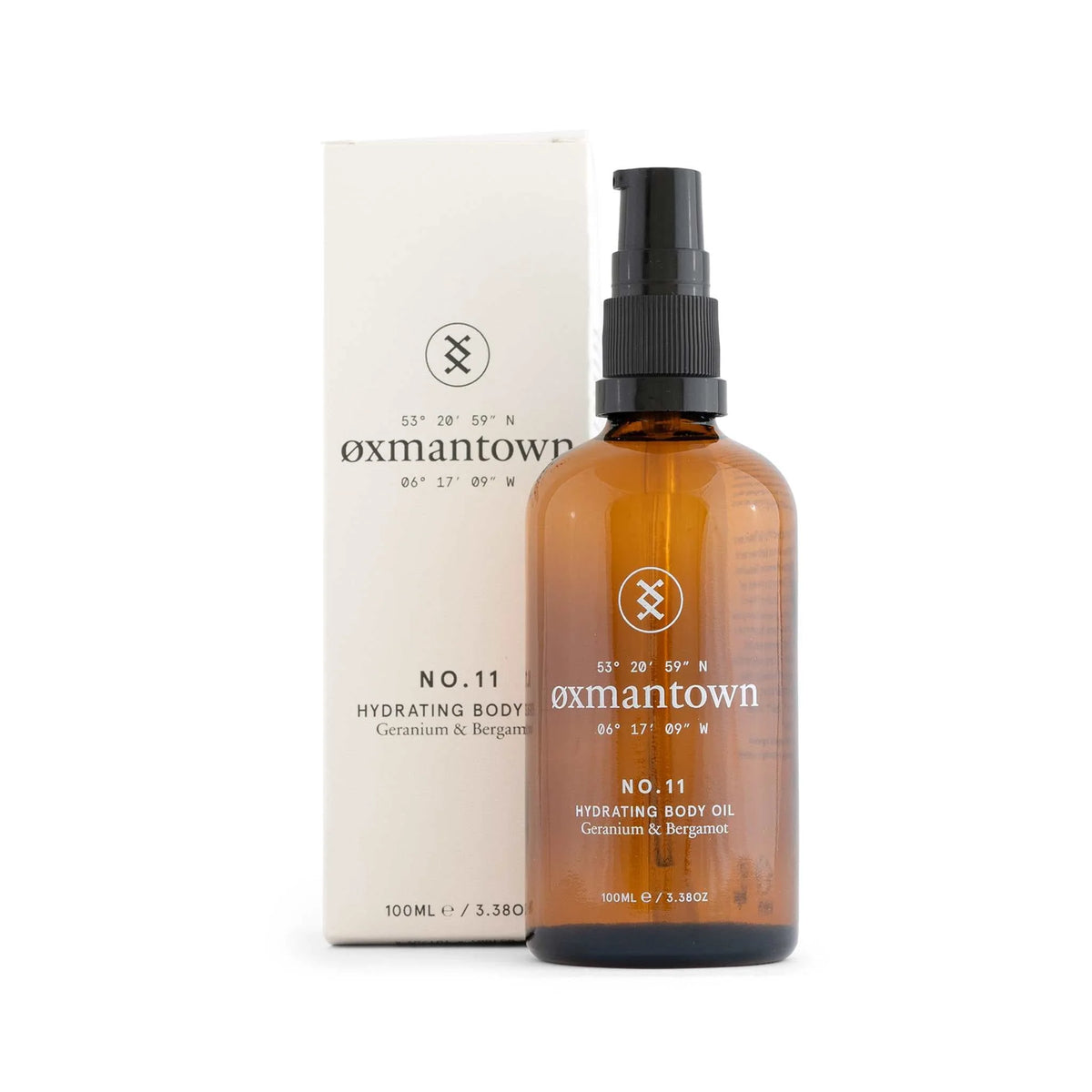 Oxmantown Geranium & Bergamot Hydrating Body Oil