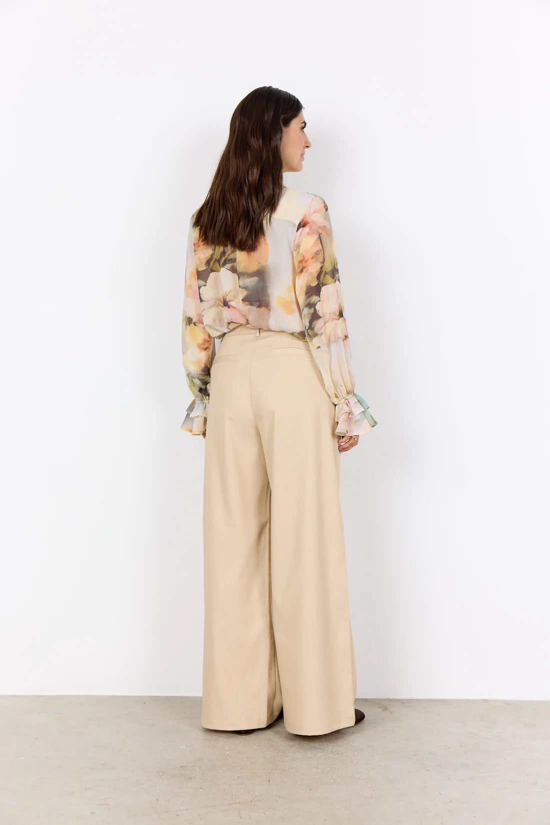 Soya Concept Carmen Floral Print Shirt