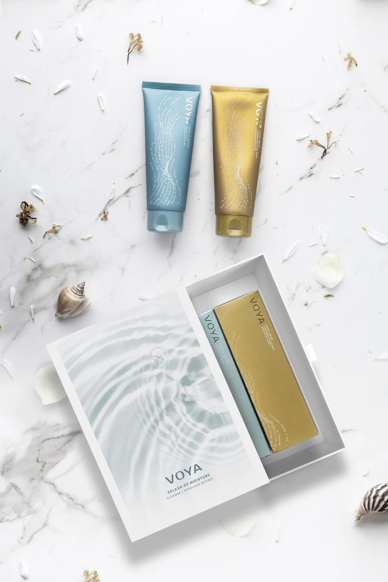 VOYA | Splash of Moisture - Cleanse & Exfoliate Set