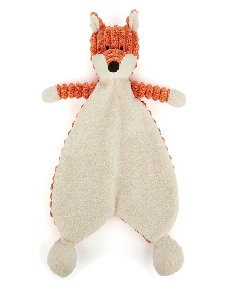 Jellycat Cordy Roy Baby Fox Soother Standun