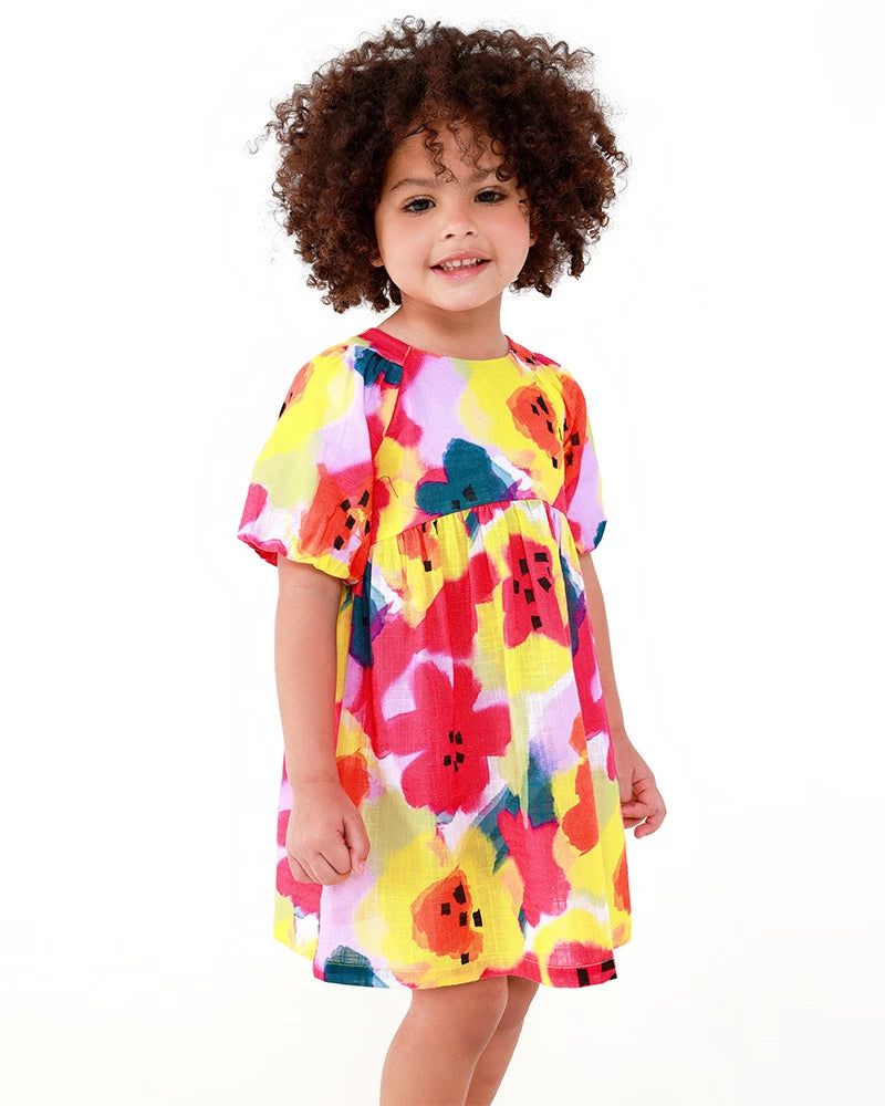 Tuc Tuc Pattern Dress