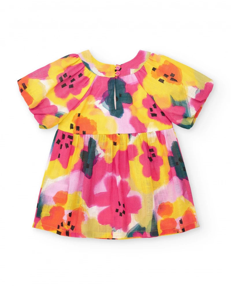 Tuc Tuc Pattern Dress