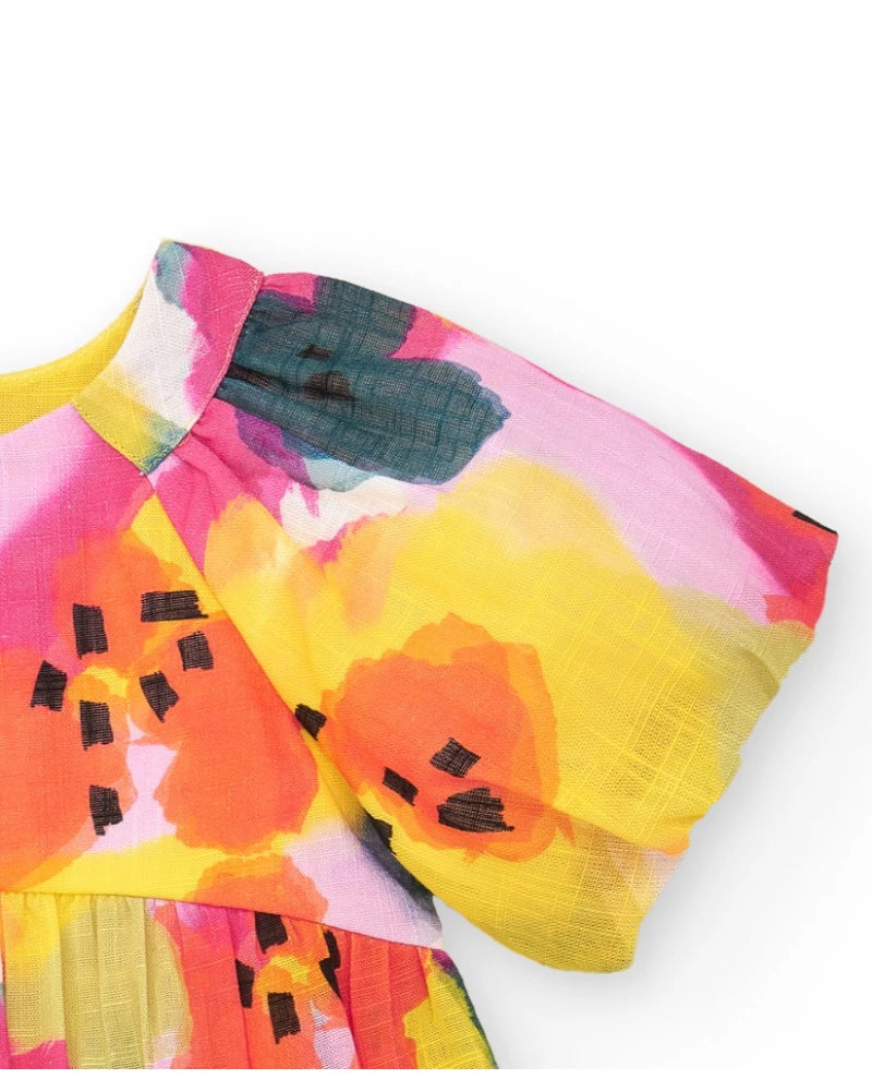 Tuc Tuc Pattern Dress