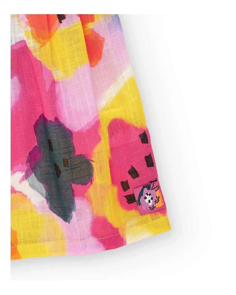 Tuc Tuc Pattern Dress