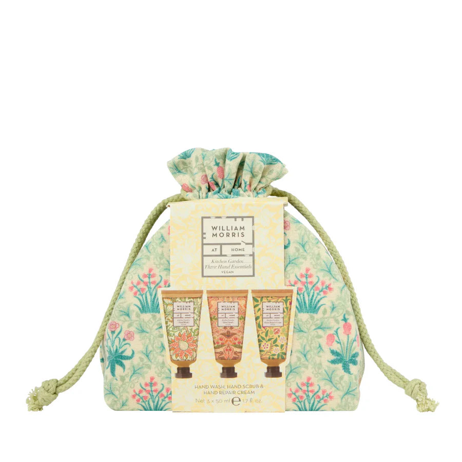 William Morris Kitchen Garden Three Hand Essentials Set