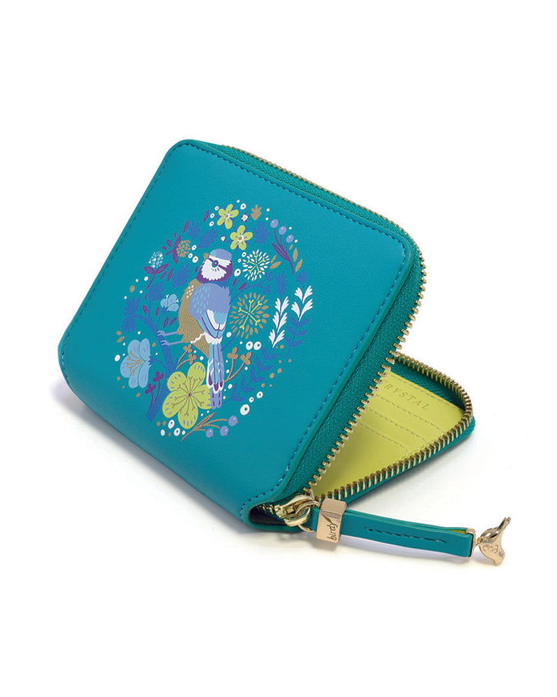 Tipperary Crystal | Birdy Wallet - Blue Tit