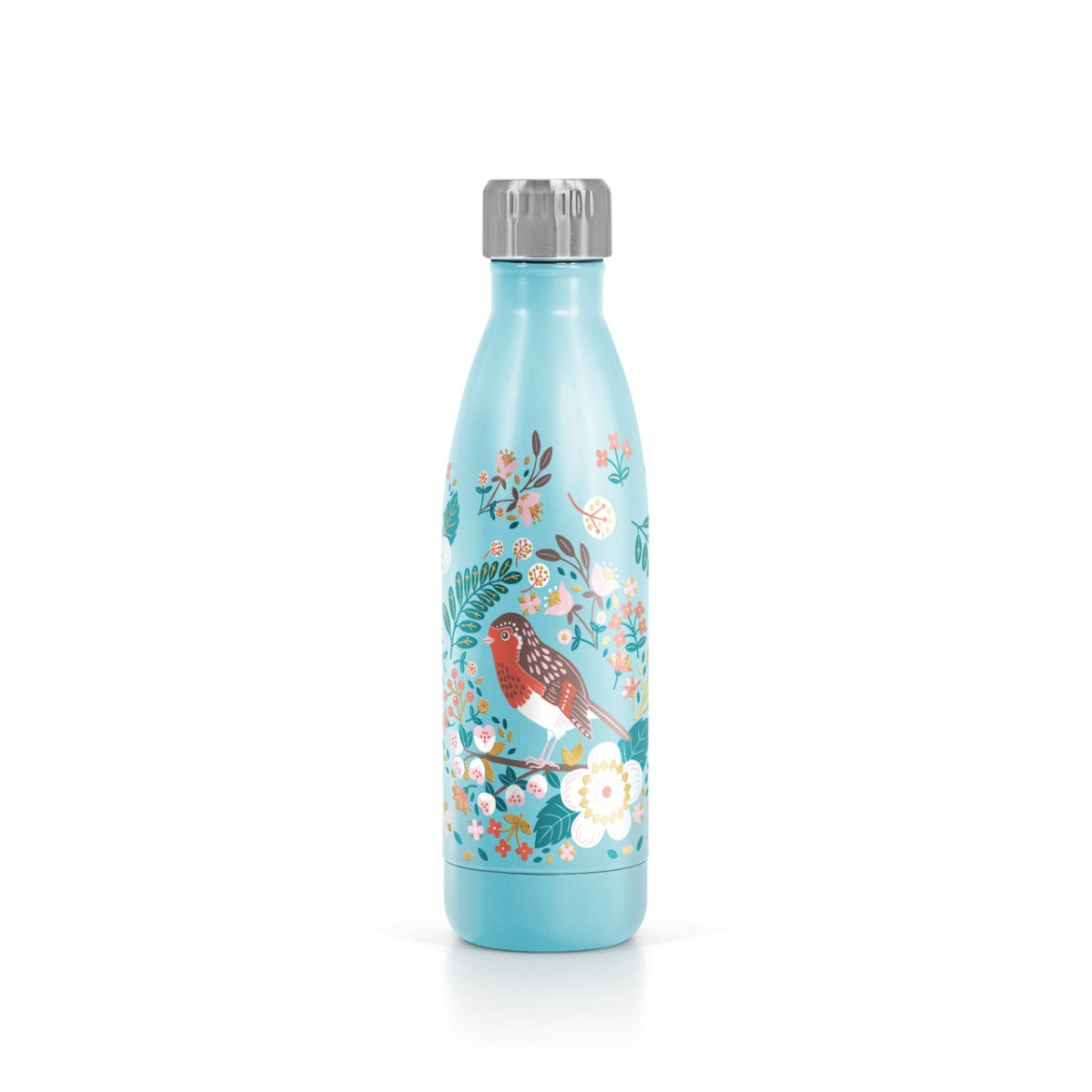 Tipperary Crystal | Birdy Water Bottle - Robin