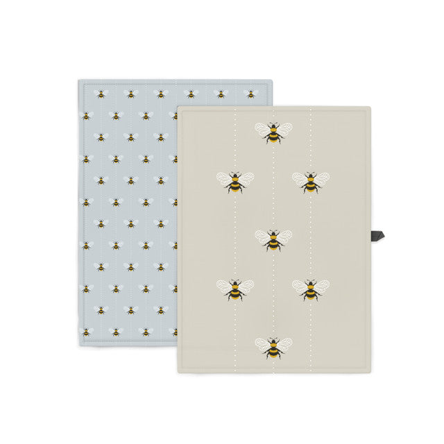 Tipperary Crystal | Bee Tea Towels Set of 2