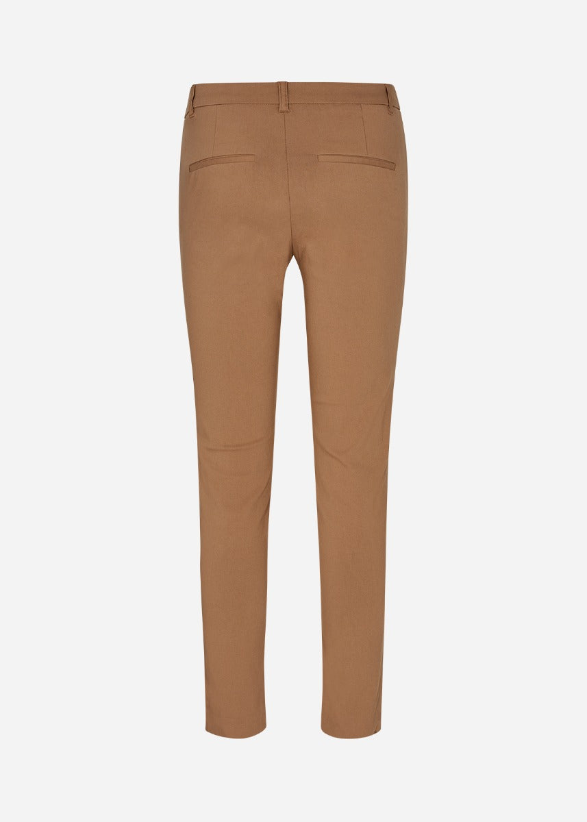 Soya Concept | Lily Slim Trousers -Coco Brown